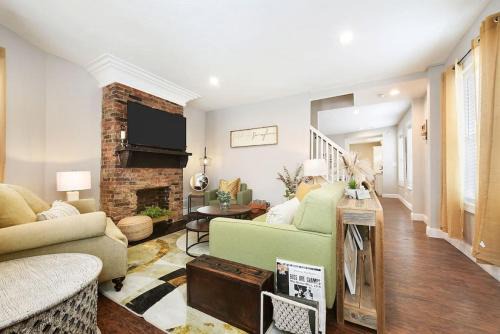 Lawrenceville House | HostWise Stays - The Carnegie - Sauna, 1 Block from Butler St, Family Friendly