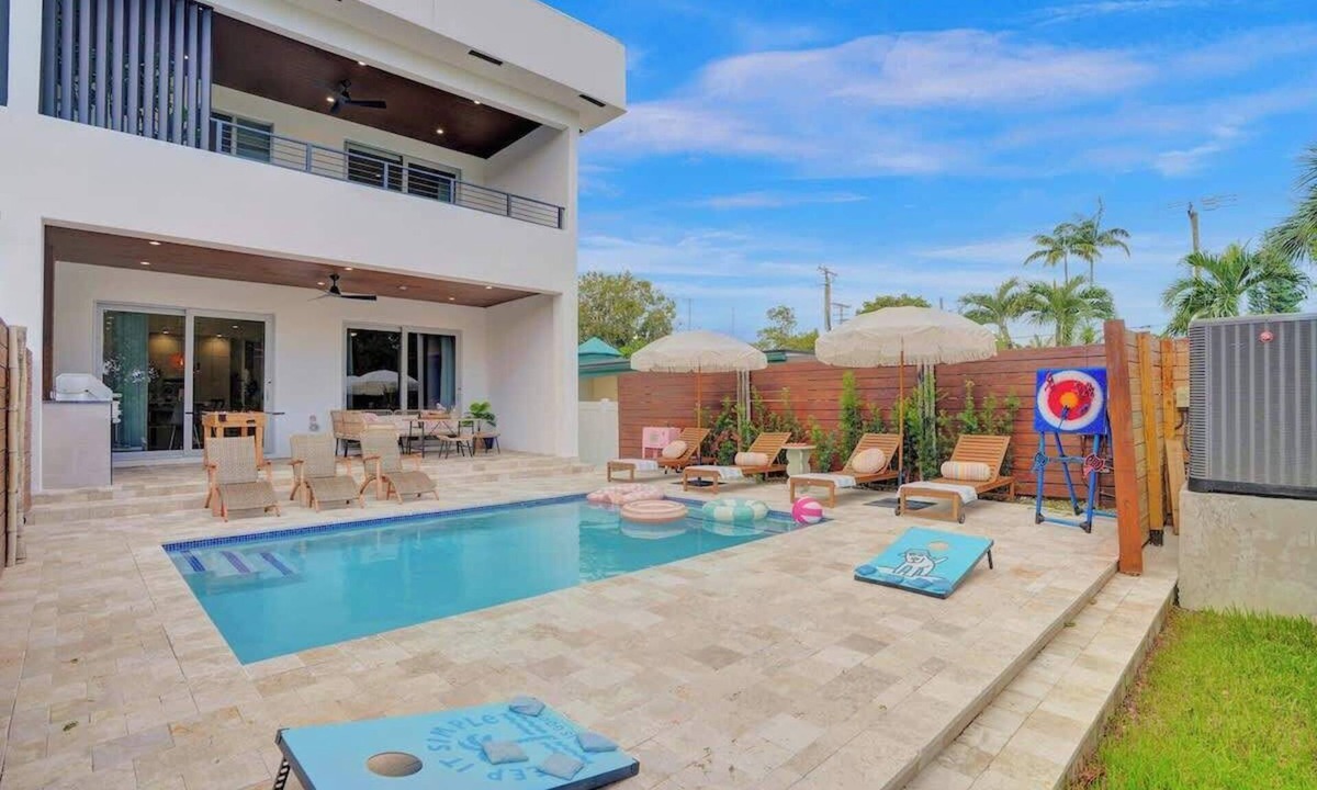 Lake Ridge House | HTD Pool-Jacuzzi-BBQ-Games-Near to Las Olas