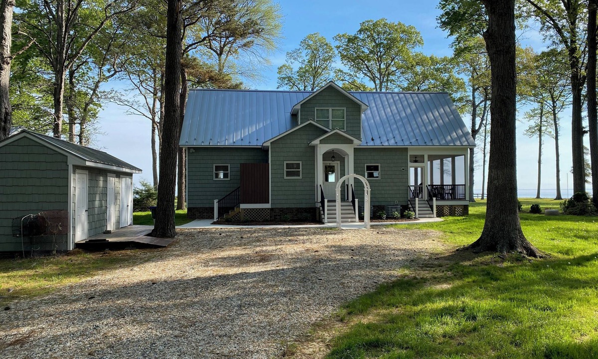 Ophelia Cottage | I Love to Fish on Chesapeake Bay - New House