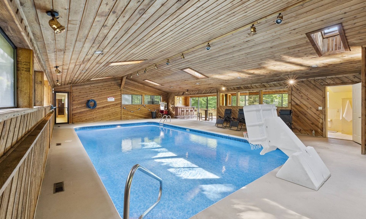 Washingtonville Villa | Indoor Pool Paradise | 6BR + Huge Decks