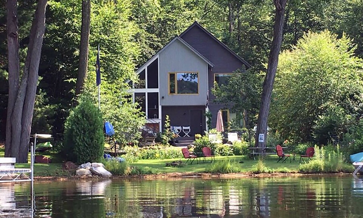 Forest Dale House | Lake Front Home with Stunning Views