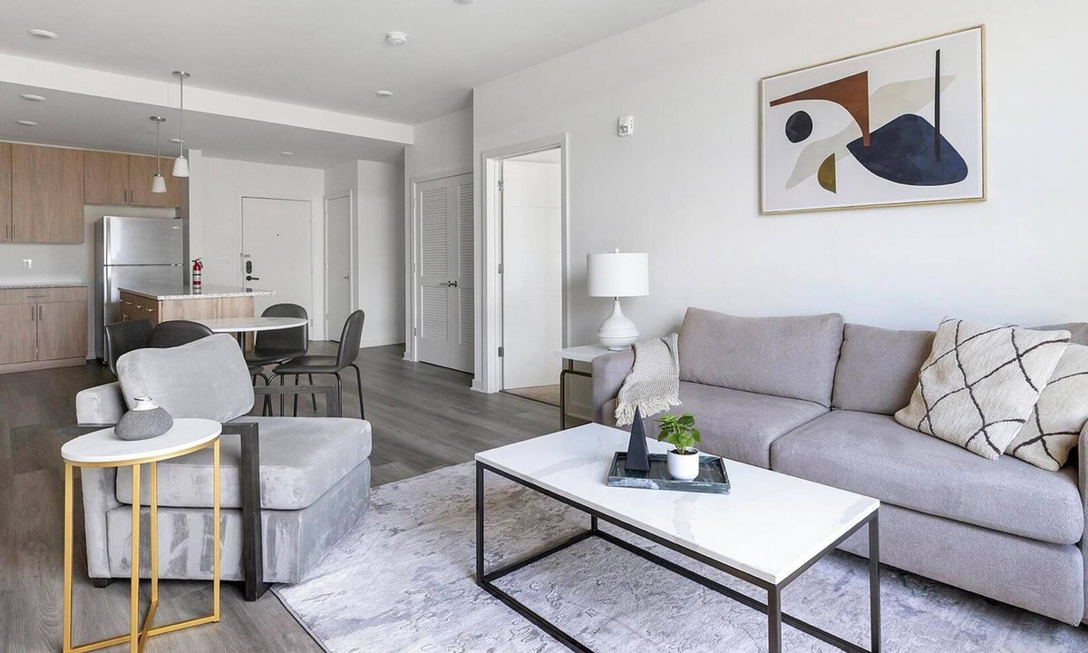 Carteret Apartment | Landing | Beautiful 1BD, Gym, Rooftop Lounge