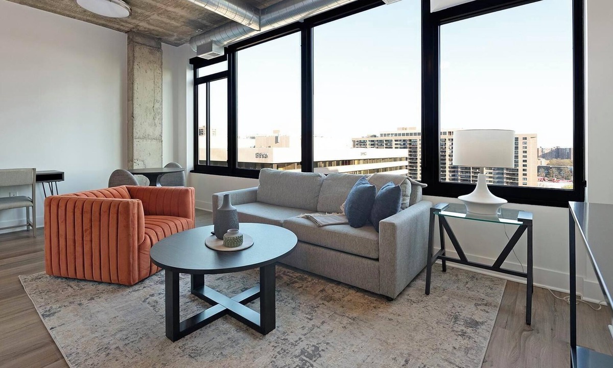 Baileys Crossroads Apartment | Landing | Modern 1BD, Gym, Game Room