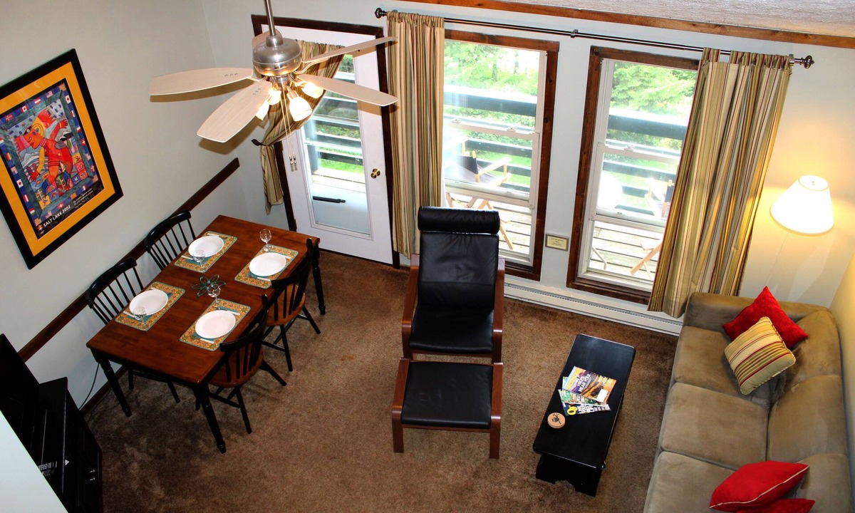 Edray Condo | Large Loft Condo, 2 Baths, 3 Sleeping Areas, Steps to the Slopes, Amazing Views!