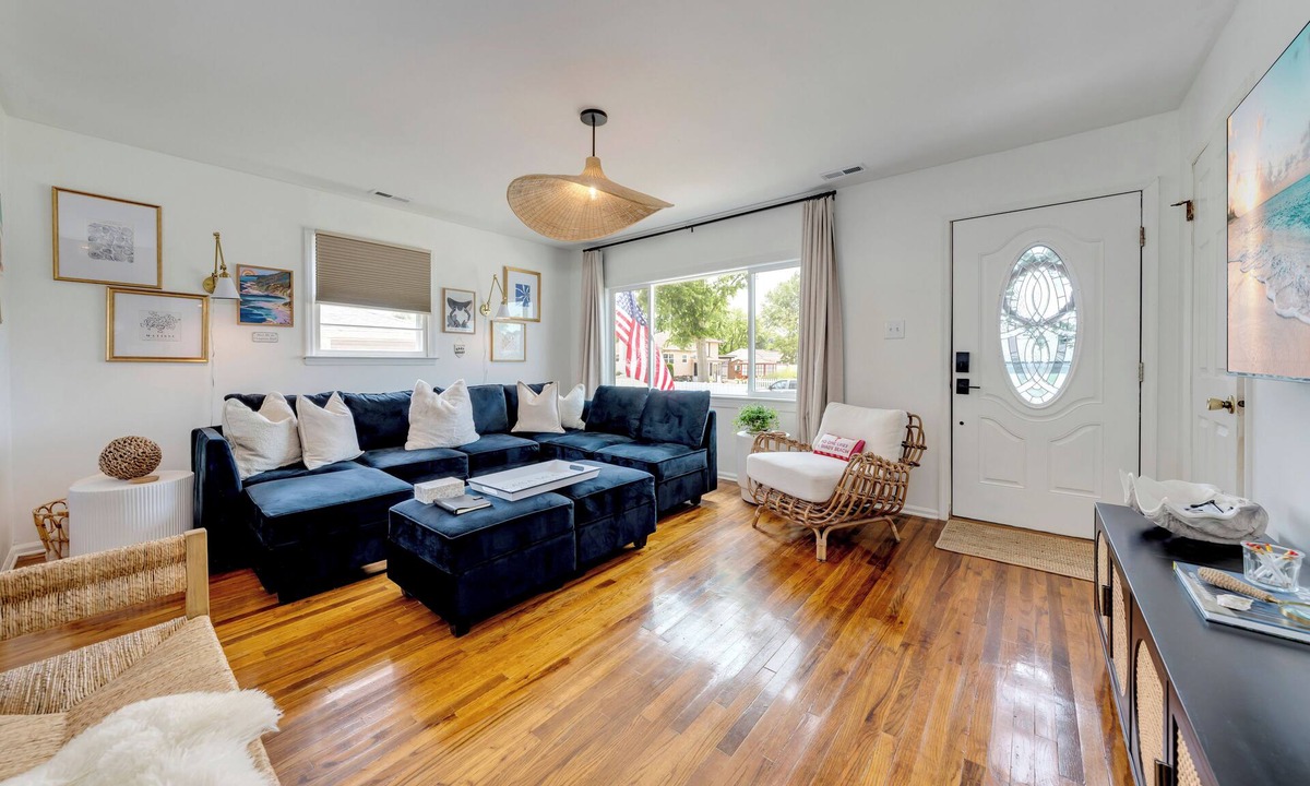 Lower Township House | Lux Coastal 2 Custom Bunk Beds 4BR 2BA Home with AC & HEAT in Cape May
