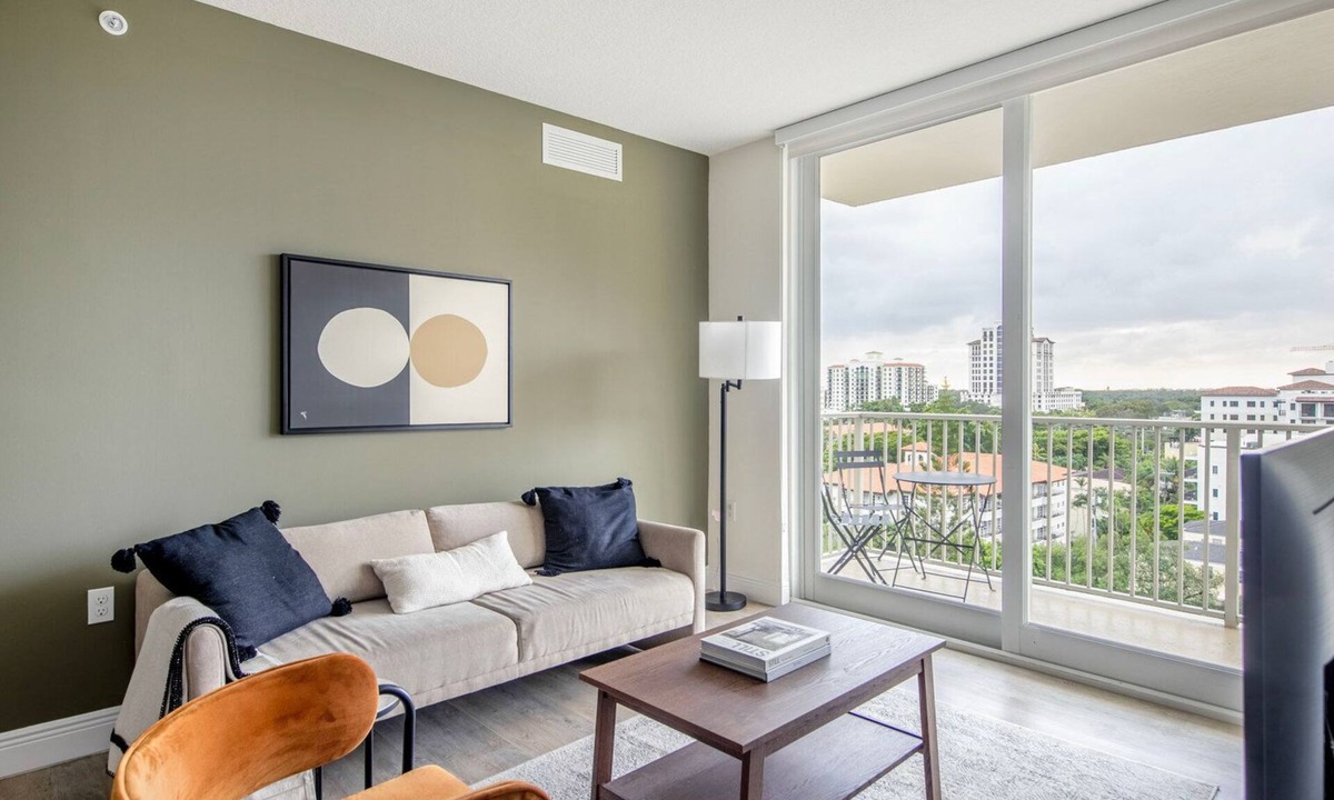 West Little Havana Apartment | Luxe Coral Gables 2BR w/Gym, Pool & W/D, nr Shopping, by Blueground
