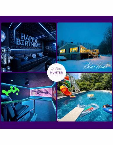 Jewett House | Luxe Party Retreat Ski Pool Karaoke Game Movie