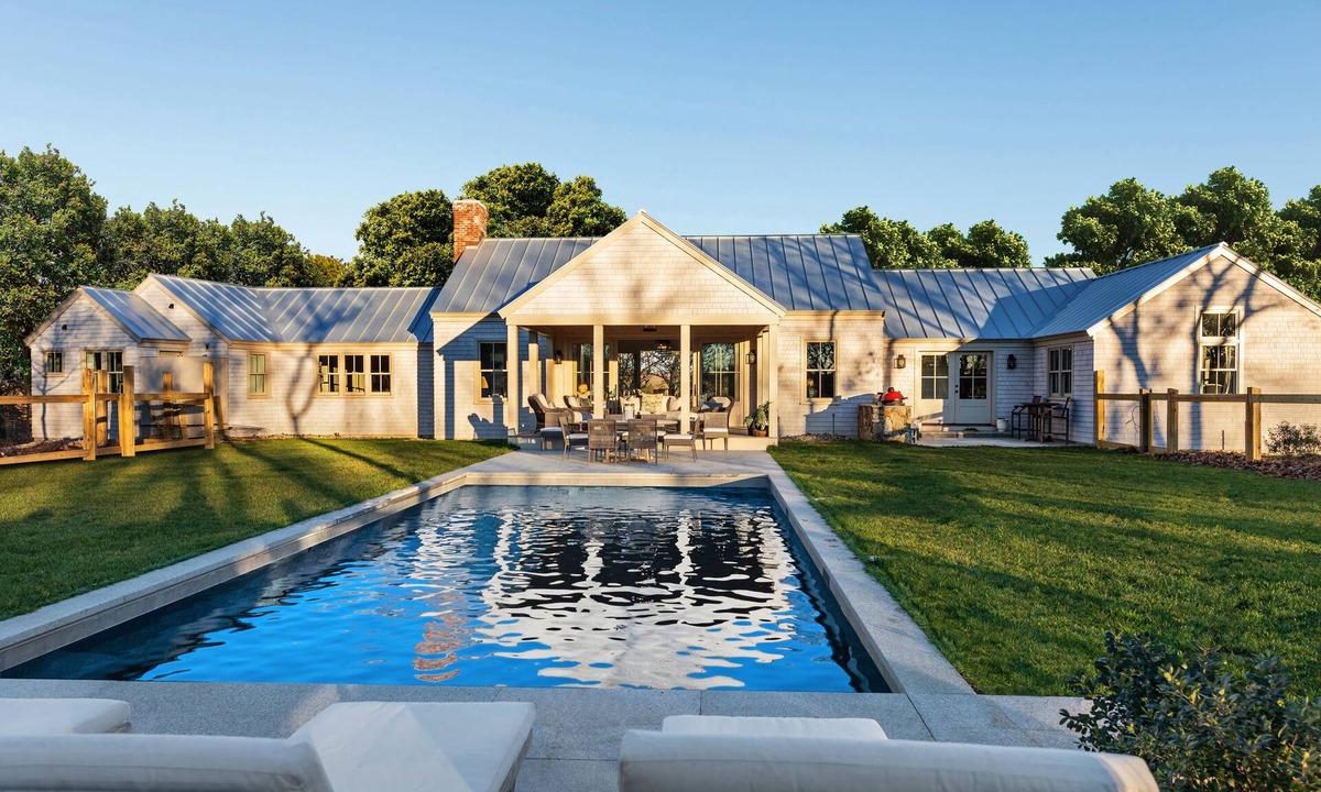 West Tisbury House | Luxury home with pool in tranquil West Tisbury setting