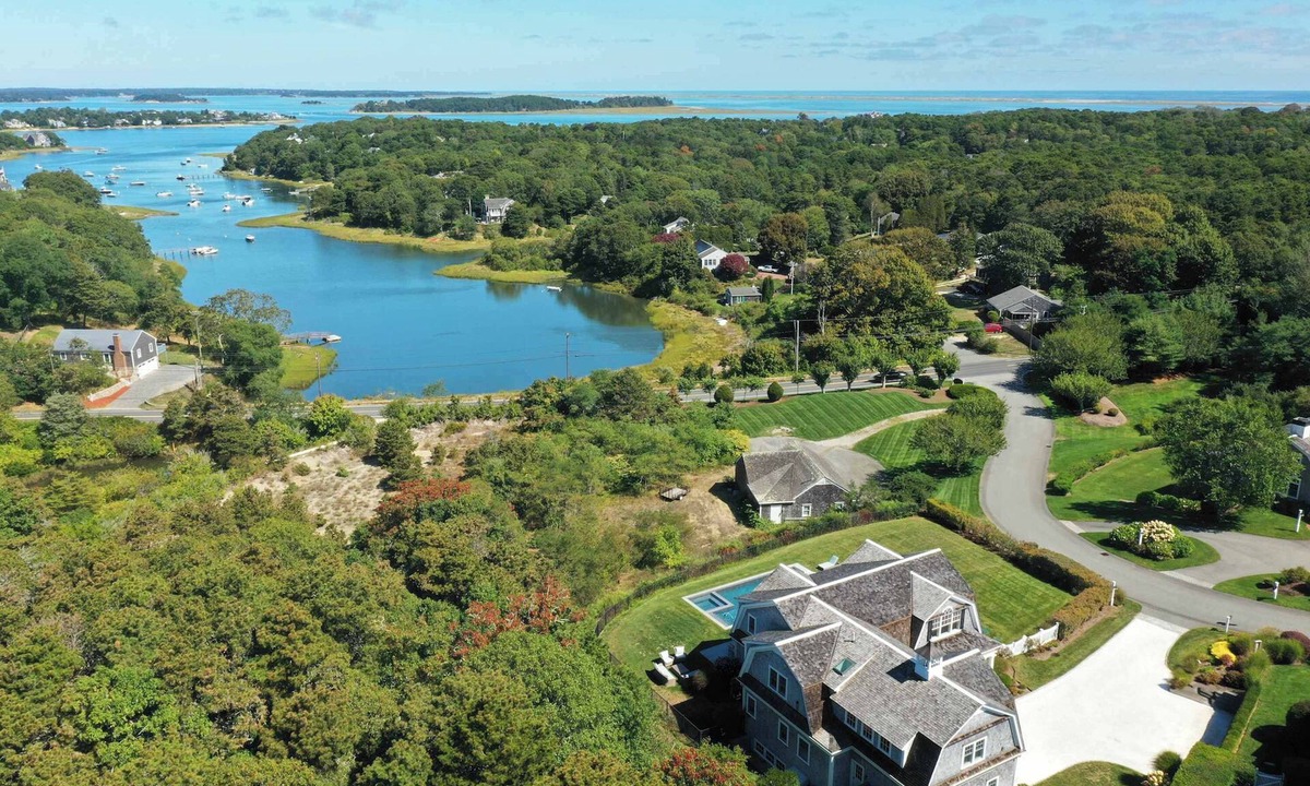 North Chatham House | Luxury Home with Pool, Hot Tub & Water View