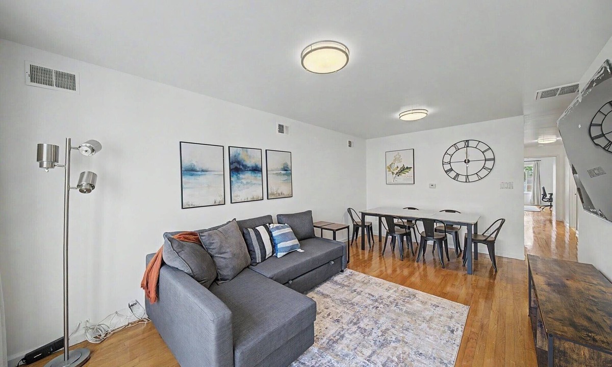 East Newark Apartment | Luxury Turnkey Living: 3BR/2BA Near Transit