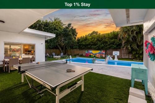 North Miami Beach House | Miami Villa with Heated Pool Luxury Stay