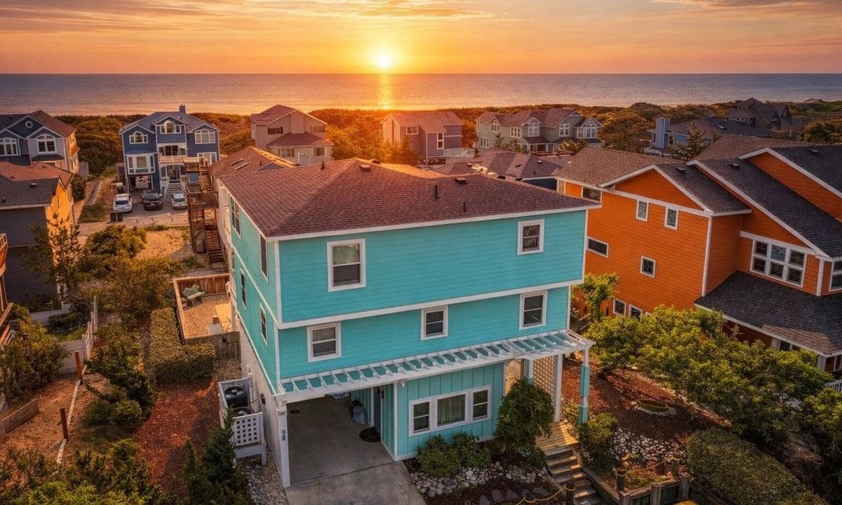 Ocean Sands House | Milo's Waves - Corolla, Ocean Sands, 50 Yards to Beach, Pool, Hot Tub, Pets OK