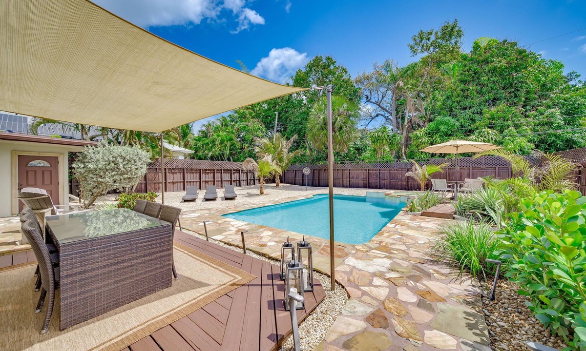 Poinsettia Heights House | Modern Fort Lauderdale Retreat Near Beach, Las Olas & Airport