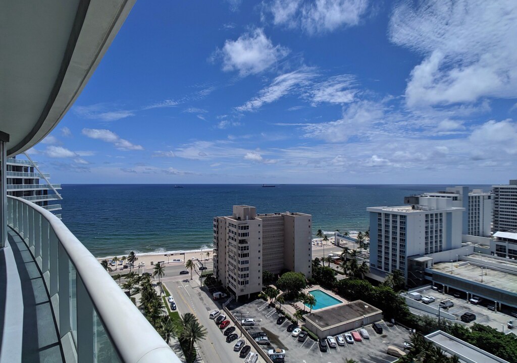 Central Beach Condo | Modern Luxury Beach Hotel Large 2 Bedroom with Views + 4 Private Balconies