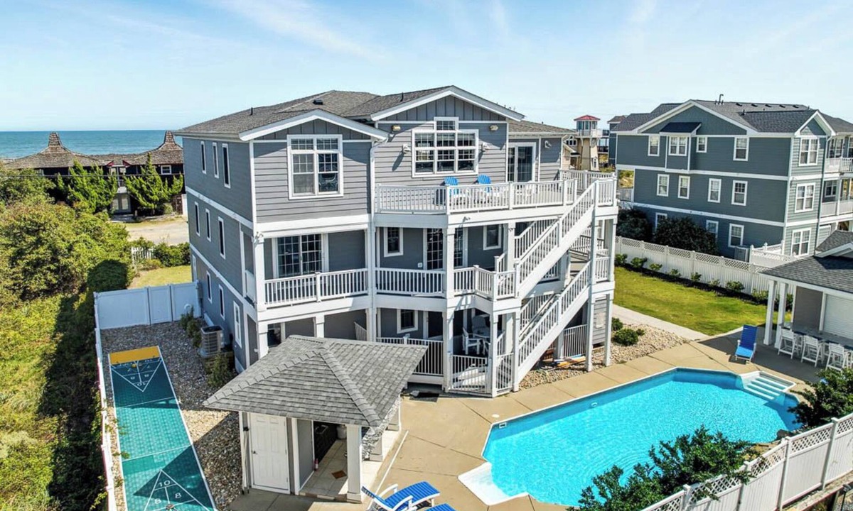Sandbridge House | Nautilus | 180 ft to the Beach | Private Pool, Hot Tub, Pet Friendly
