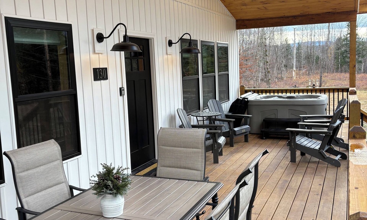 Wells House | NEW ADK Escape w/hot tub on trails, pet friendly!