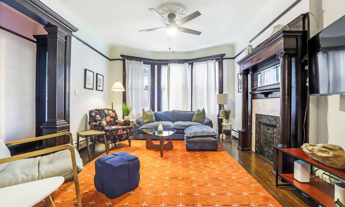 West Side Apartment | Newly Updated 3BR Furnished Home Close to Path, Lightrail and Pets Welcome