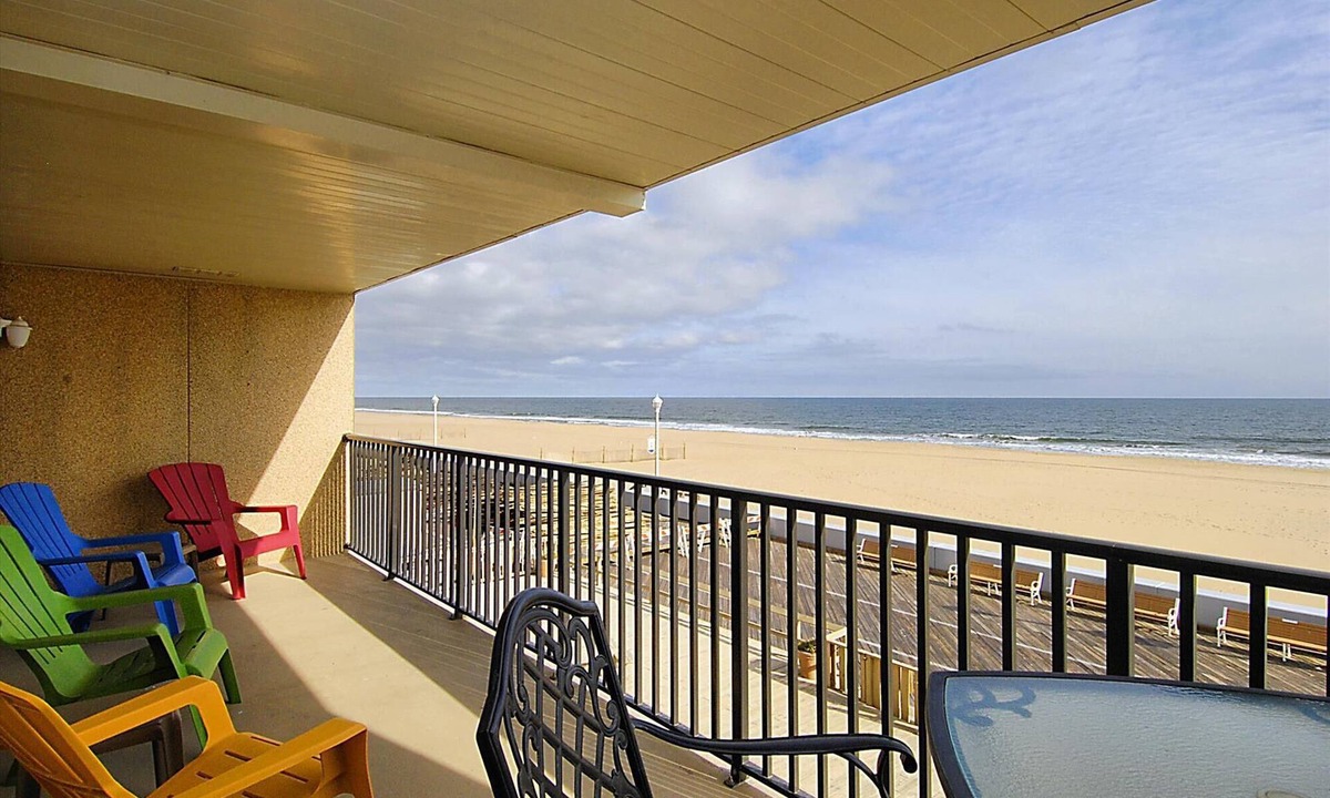 Ocean City Condo | Oceanfront 3 Bedroom Condo directly on the Boardwalk with a Great Balcony