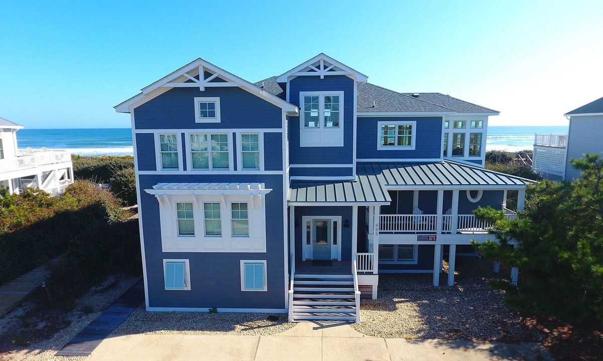 Pine Island House | OCEANFRONT Corolla-11 BDMs-8 Mstr-Pool,Theater,Elevator,NEW KITCHEN-AUG 30% DISC