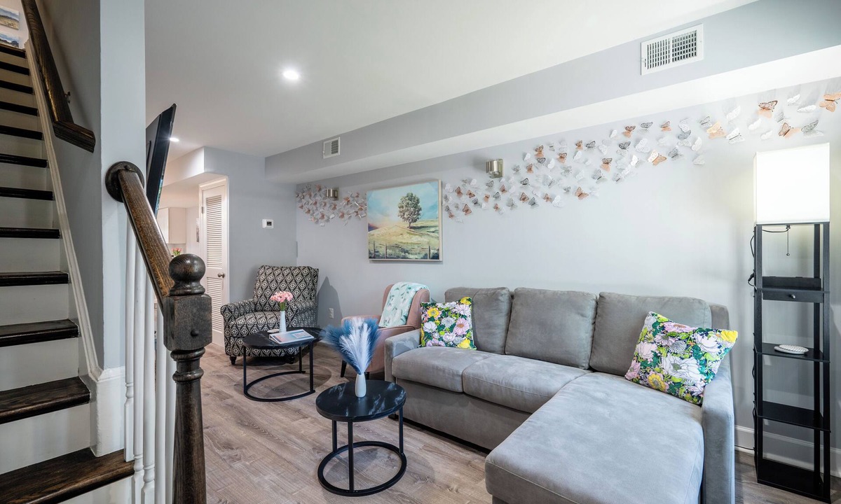 Old Town West House | Old Town Off Street Parking 98% Walk Score Fenced Yard Townhome