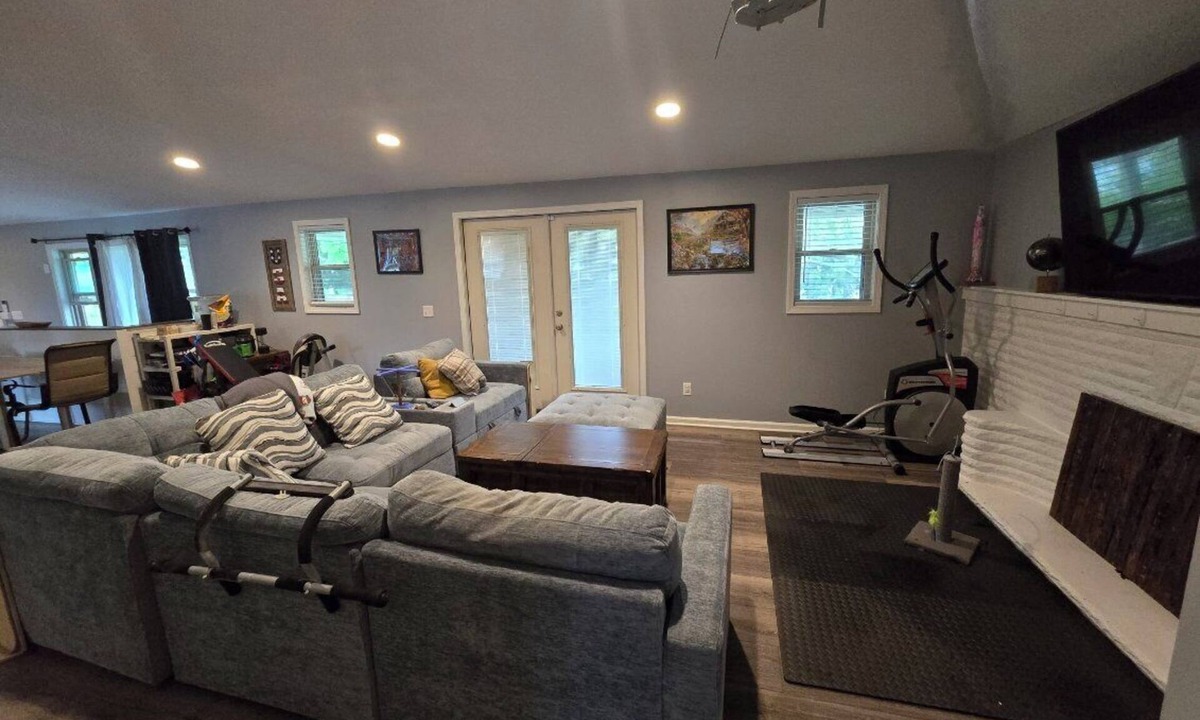 Canton House | pacious 3BR Home, Theater, Sport Court & Backyard Oasis – Near Belden Village