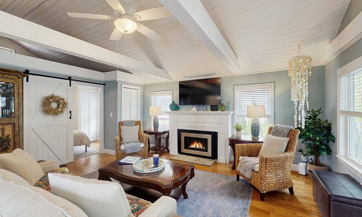 Pocasset House | Peaceful Marshview Escape with Sunroom AC and Firepit Near the Beach