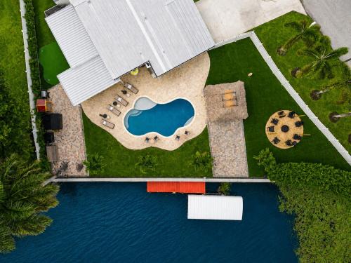 Lake Clarke Shores House | Pool, Hot Tub, Soccer Field, Tiki Hut, Sauna