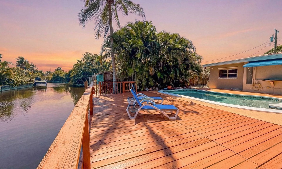 Fort Lauderdale House | Private Pool Home · Canal Views · Waterfront Deck