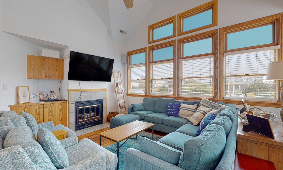 Pine Island House | Relaxing semi-oceanfront Corolla home with private pool & hot tub, rec room