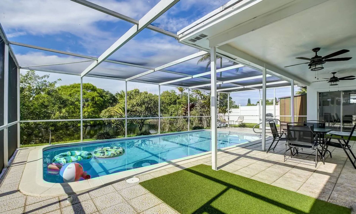Sunrise Villa | Riverfront, King Bed, Pool & Nearby Beach