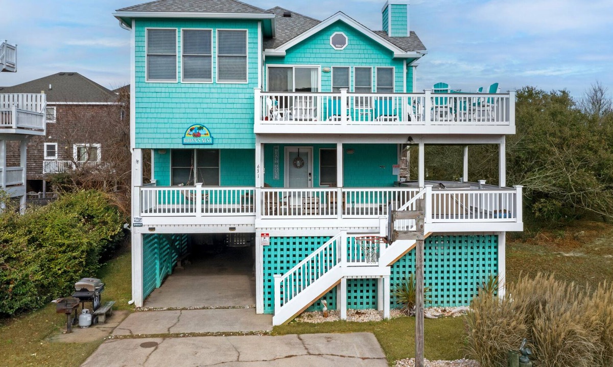 Ocean Sands House | Robyn's Nest: Oceanside | Hot Tub | Pool & Tennis Access | Short Walk To Beach