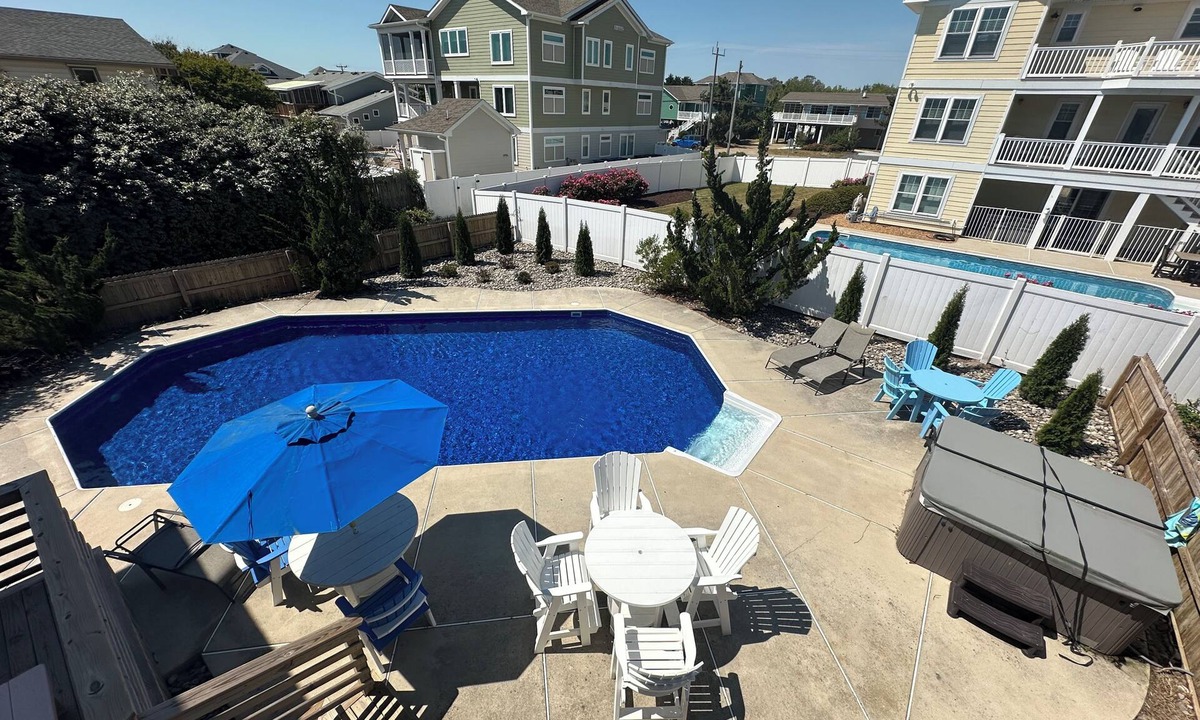 Sandbridge House | Sandbridge Beach Cottage: Pool, Spa,5BR3Bath, Pets ok ; Game room: Sleeps 14