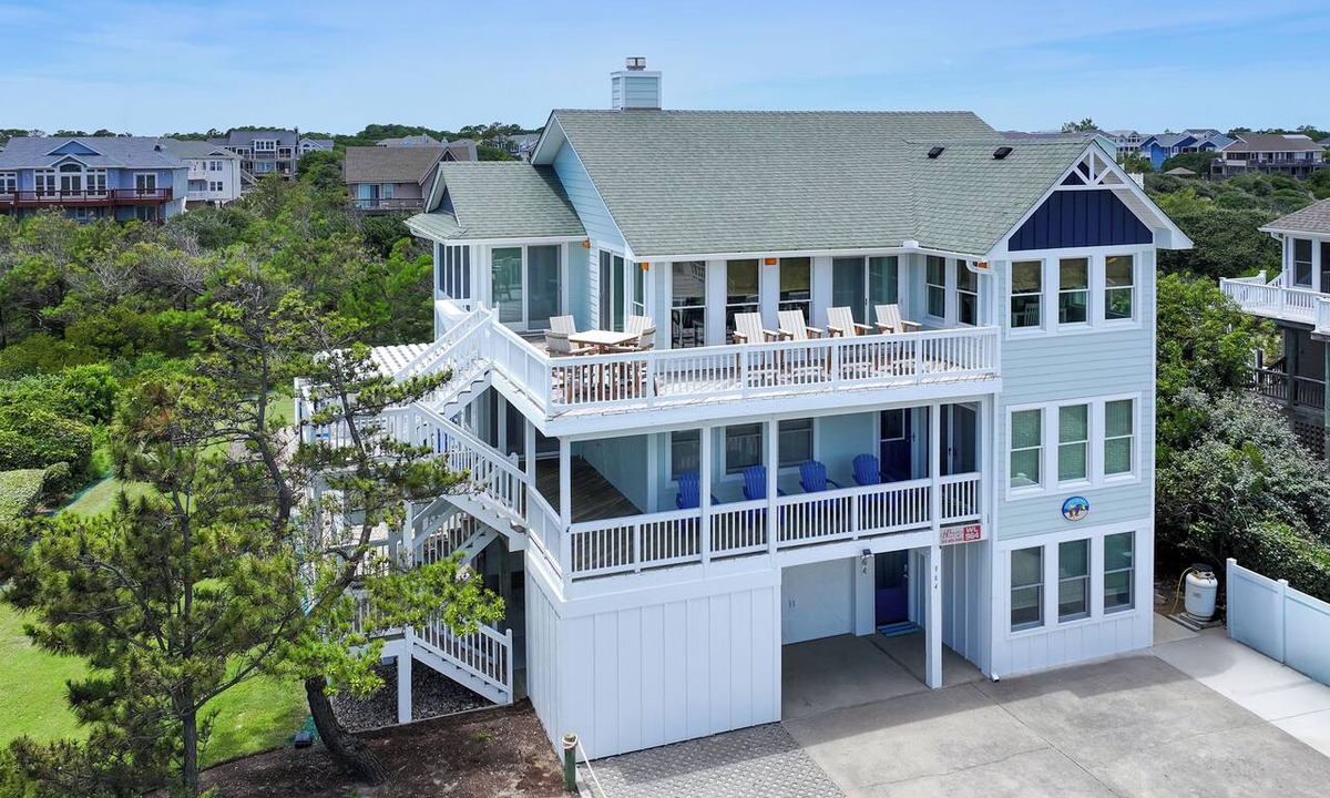 Whalehead Beach House | Semi-Oceanfront, Priv Pool, Ocean Views, Hot Tub, WL964, SeaDazed