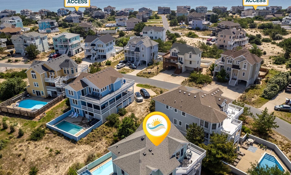 Ocean Hill House | Shellous: 7BR w/Pool, Hot Tub, Dog Walk to Beach