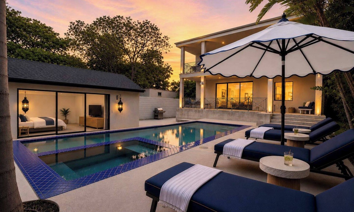 Hollywood House | Sierra Bonita - Hollywood Hills Mid-Century | Pool & Guest House