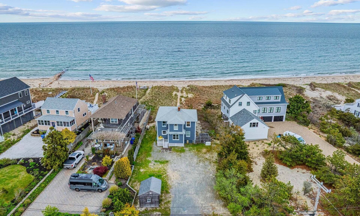 Sagamore Beach House | Spacious Cape Cod Waterfront Retreat Steps to Beach