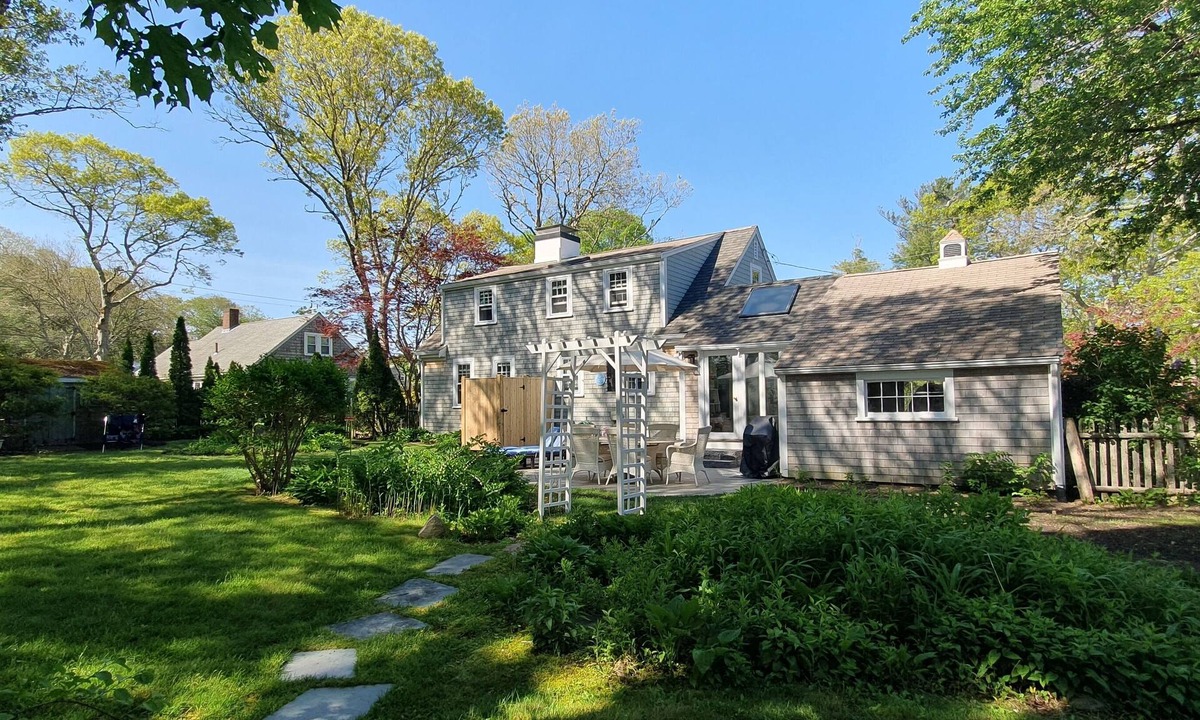 Osterville House | Spacious Cottage with English-Style Garden in Osterville Village, Cape Cod