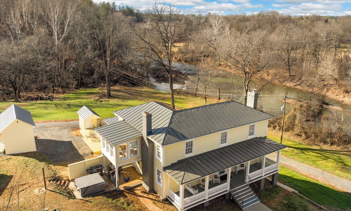 Orange House | Stone Bridge Farm - 5BR Historic Riverfront Estate