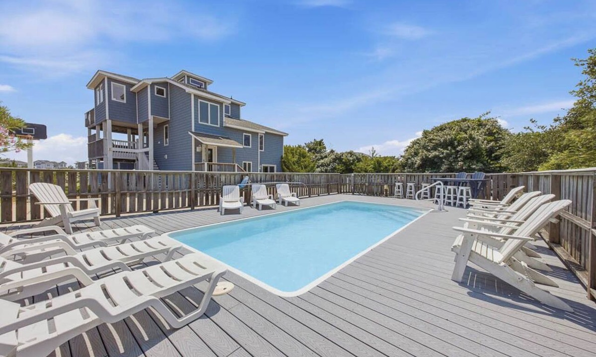 Whalehead Beach House | Sunbelievable | 930 ft from the beach | Private Pool, Hot Tub, Dog-Friendly | Corolla