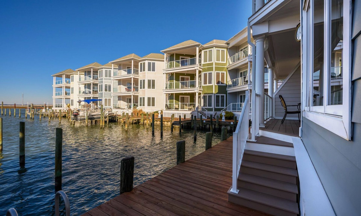 Chincoteague Condo | Sunset Bay Villa 111 - A Waterfront Wonderland!