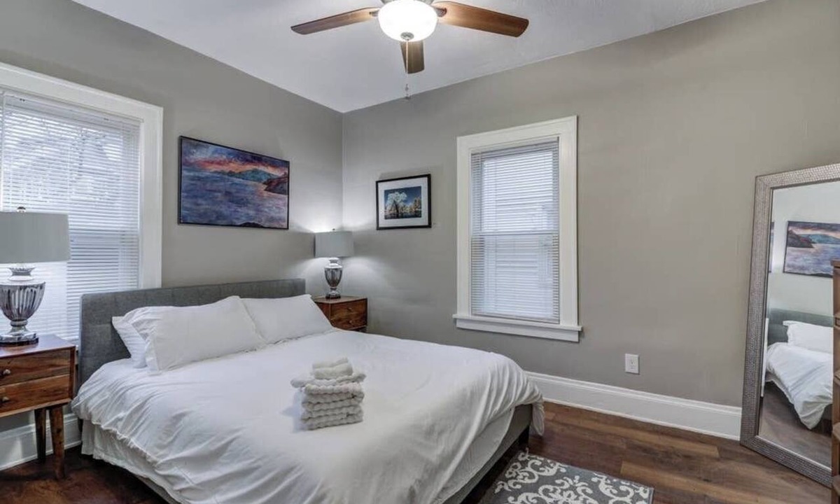 Cleveland Apartment | The Gallery House - Art curated by local artist!