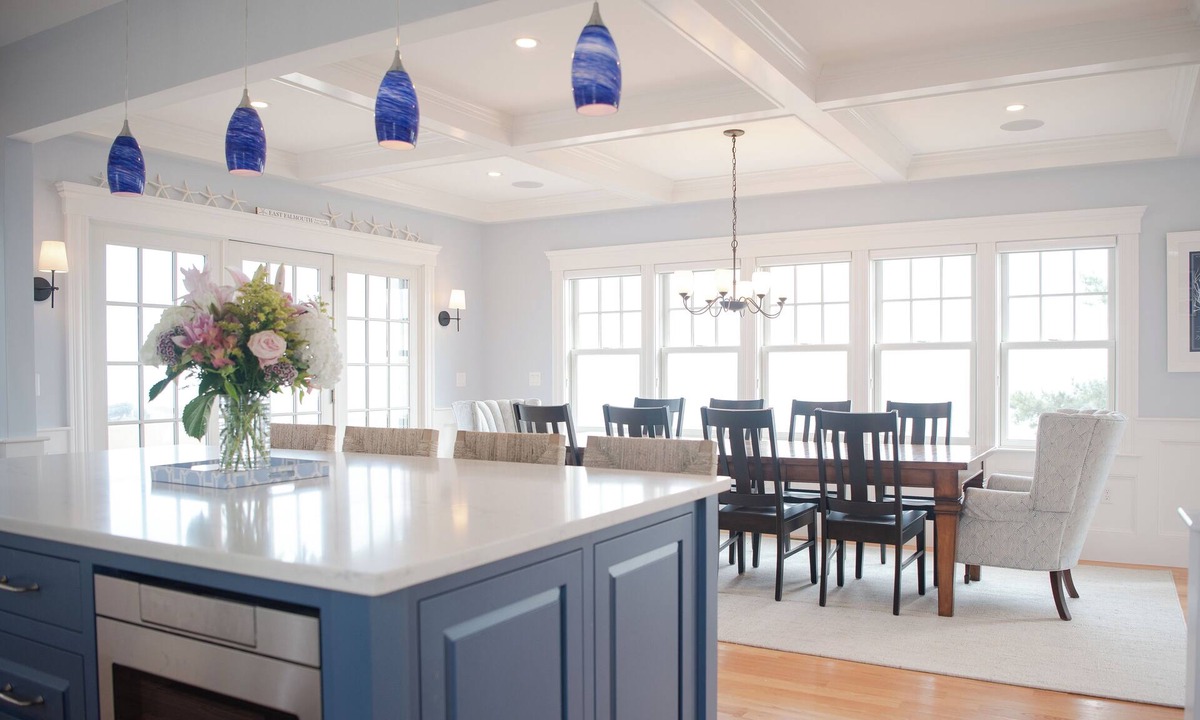 East Falmouth House | The Vineyard Watch: Oceanfront Four-Bedroom Home in East Falmouth.