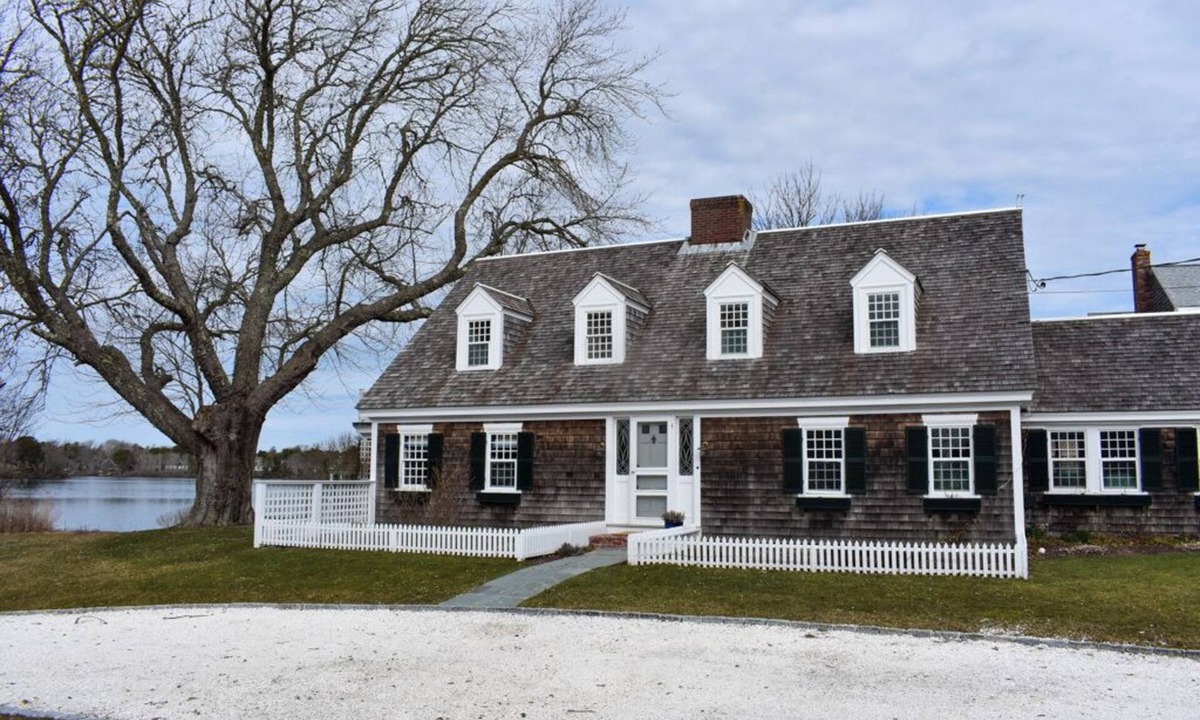 West Dennis House | Timeless charm at this unique waterfront compound, sleeping 14.