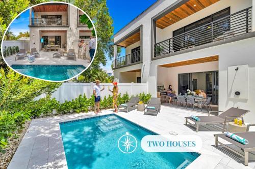 Harbordale Villa | Two Townhouses Heated Pools Centrally Located Malibu Key