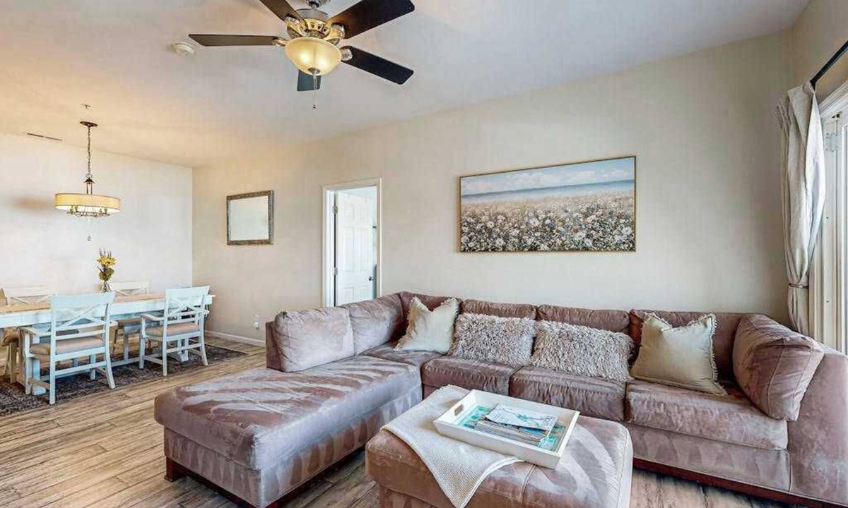 Rehoboth Beach Condo | Villas at Bay Crossing dog-friendly condo with pool, balcony, water views, & W/D