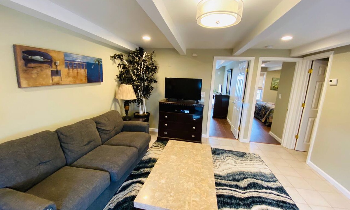 Seaside Heights Apartment | VRBO PREMIER HOST LISTING - 2 BR BEACH SUITE - TWO POOLS. Full Kit & Liv Rm