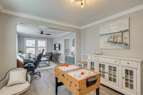 Broadkill Beach House | Walk to Broadkill Beach: Sleek Family Home w/Deck