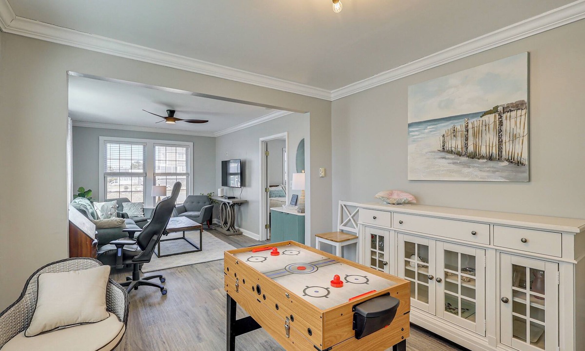 Broadkill Beach House | Walk to Broadkill Beach: Sleek Family Home w/Deck