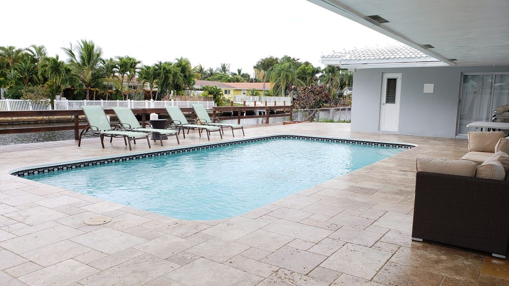 Coral Ridge Isles House | Water front Heated pool Fort Lauderdale 10 Guest Clean&Cute