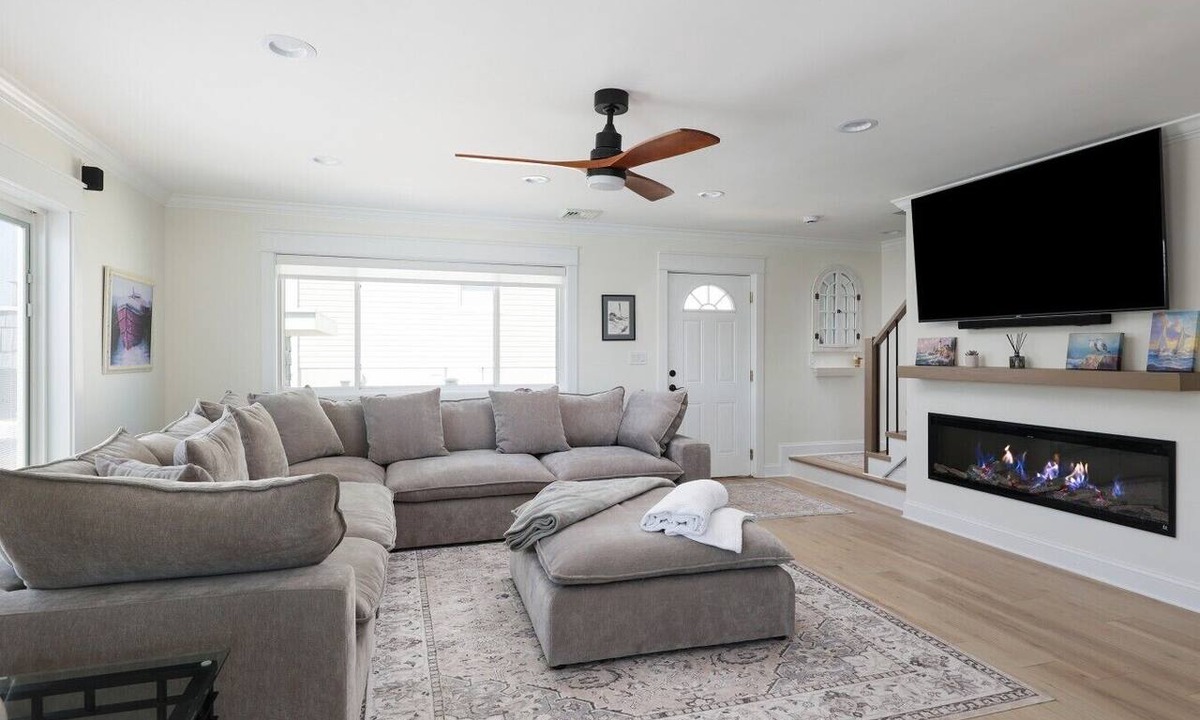 Ortley Beach House | Waterfront Lagoon Home | Private Bay Beach